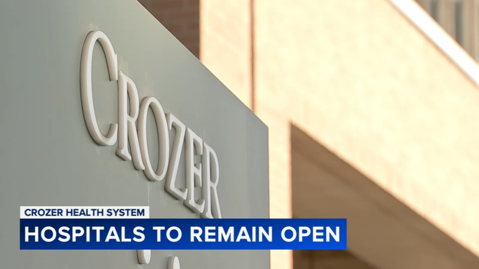 Deal reached to keep Crozer Health System hospitals open in Delaware