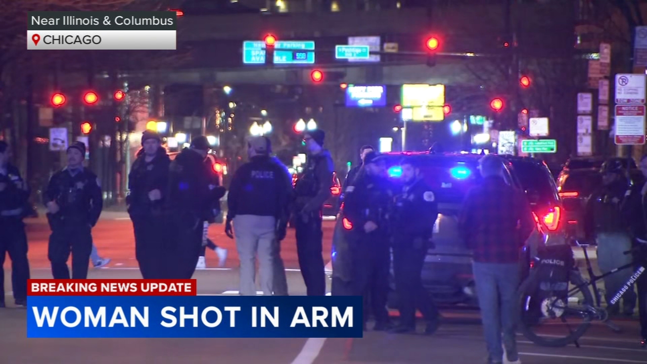 
Woman shot near AMC movie theater in Streeterville, Chicago police say