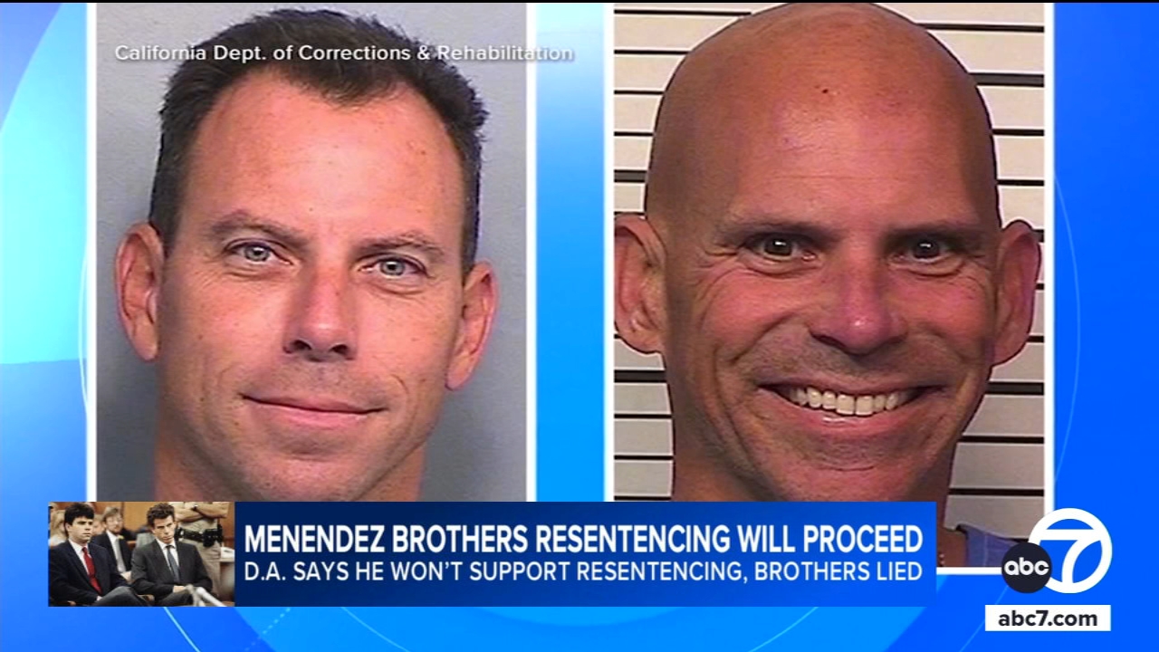 Menendez case: DA against resentencing but hearing moving forward
