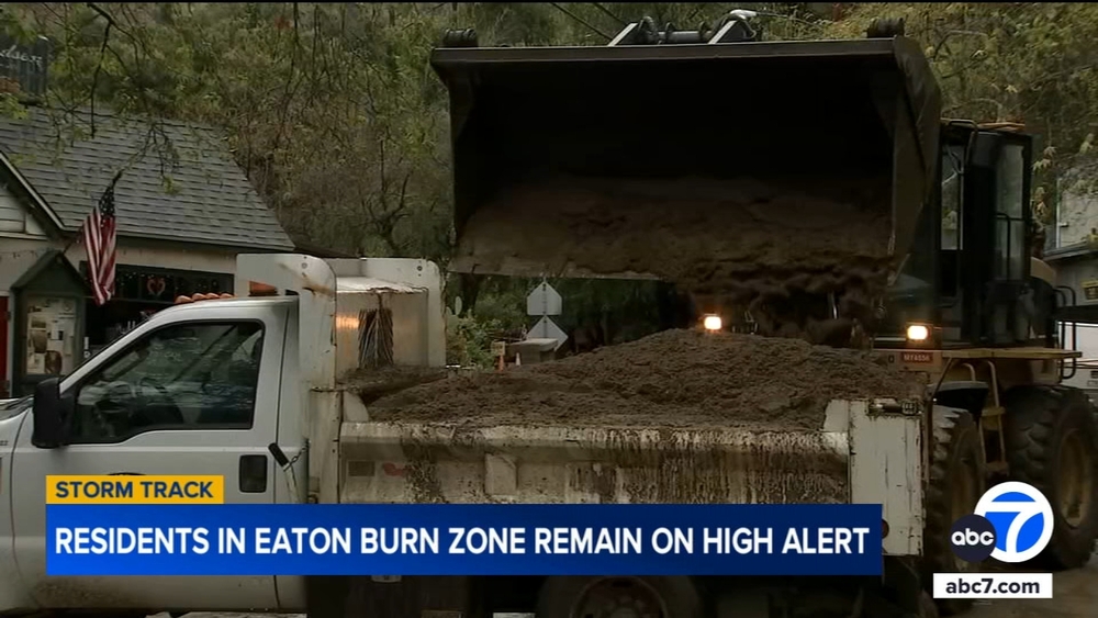 Sierra Madre residents report few mudflow issues - for now