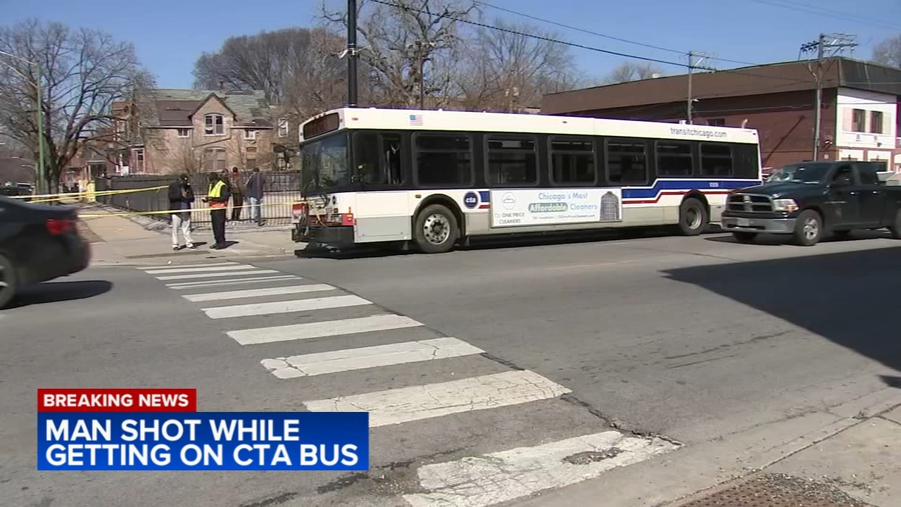 Man shot while boarding CTA bus on South Side: Chicago fire officials