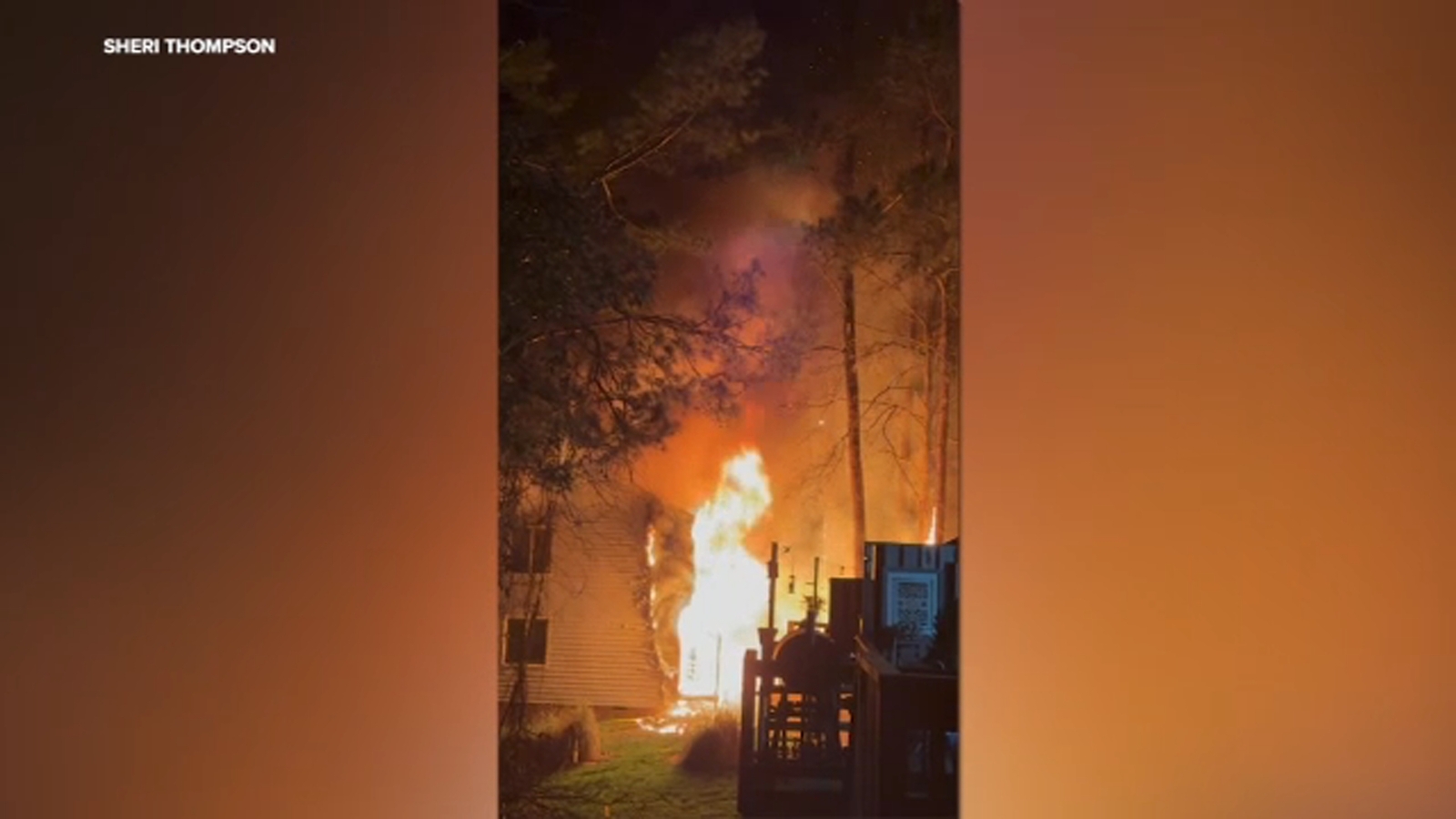 Wake County teacher, sons escape fire that destroyed their home - ABC11 ...
