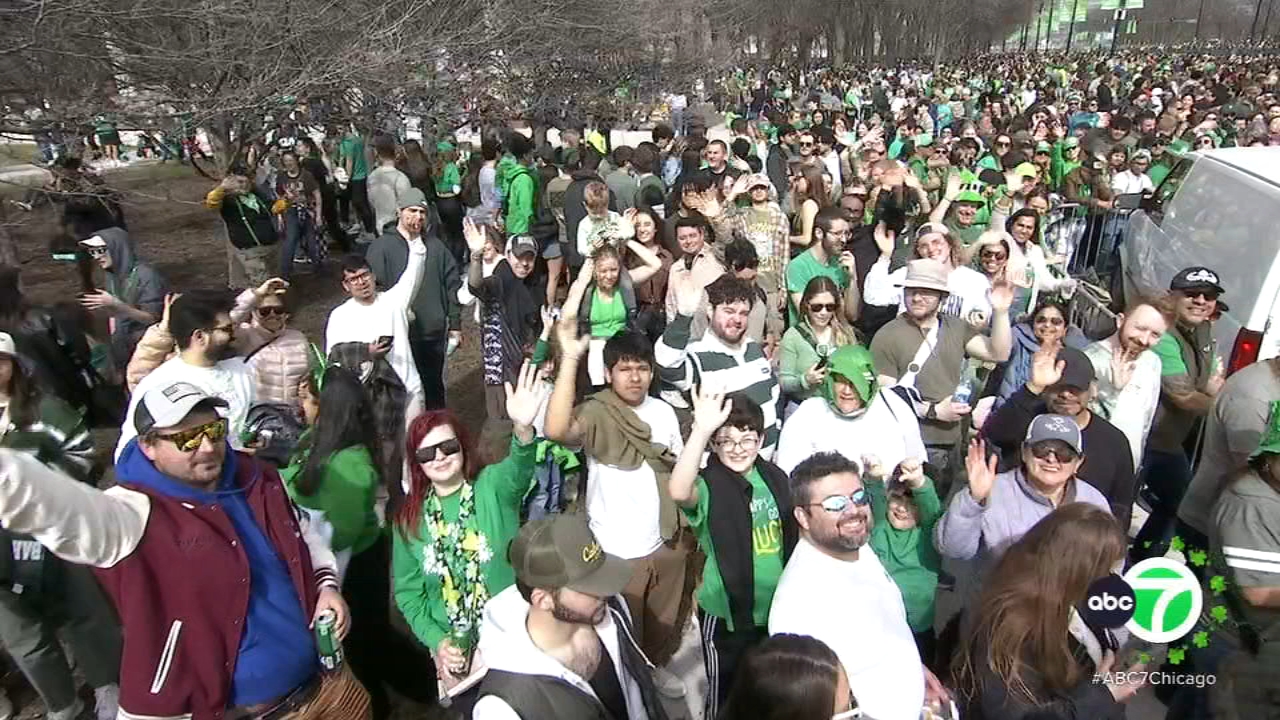 Chicago St. Patrick's Day Parade 2025