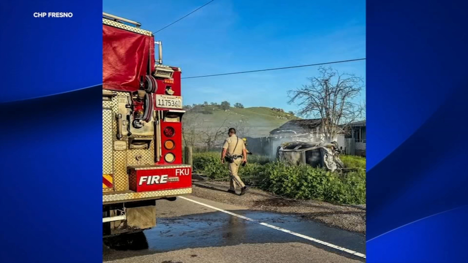 Suspected DUI crash causes power outage in Fresno County, CHP says
