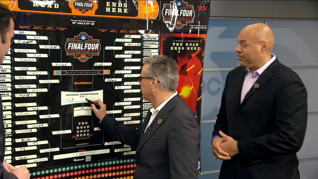 NBA veterans, ABC7's Curt Sandoval fill out NCAA Tournament bracket