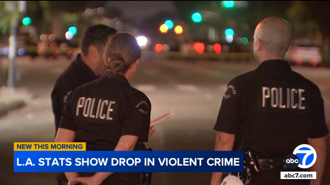 Los Angeles saw decrease in violent crimes in 2024, officials say