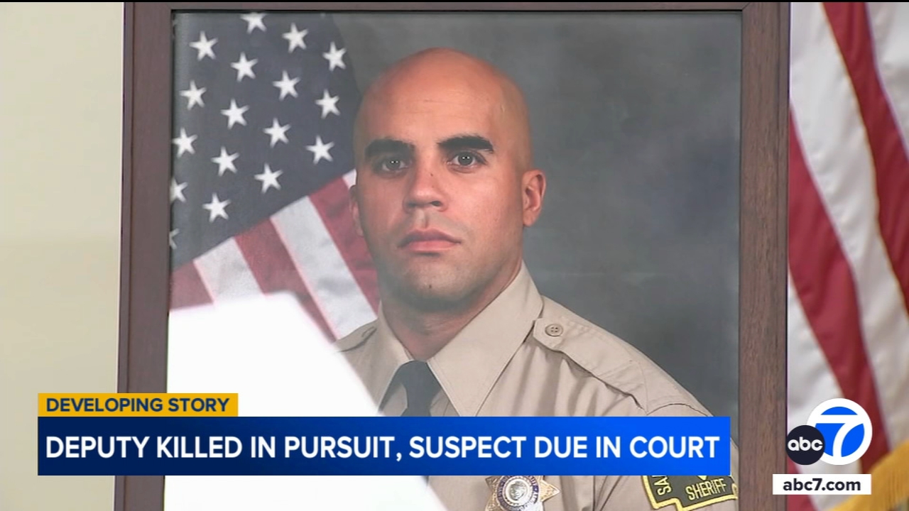 Suspect in crash that killed San Bernardino deputy due in court