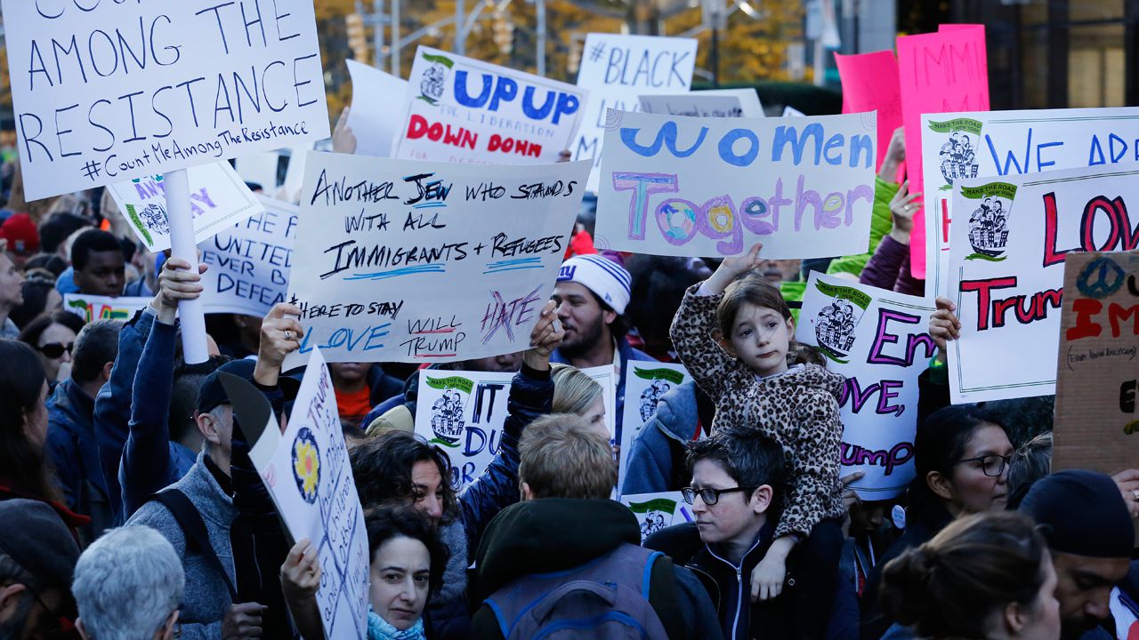 Donald Trump addresses controversial campaign promises, protests in '60 Minutes' interview