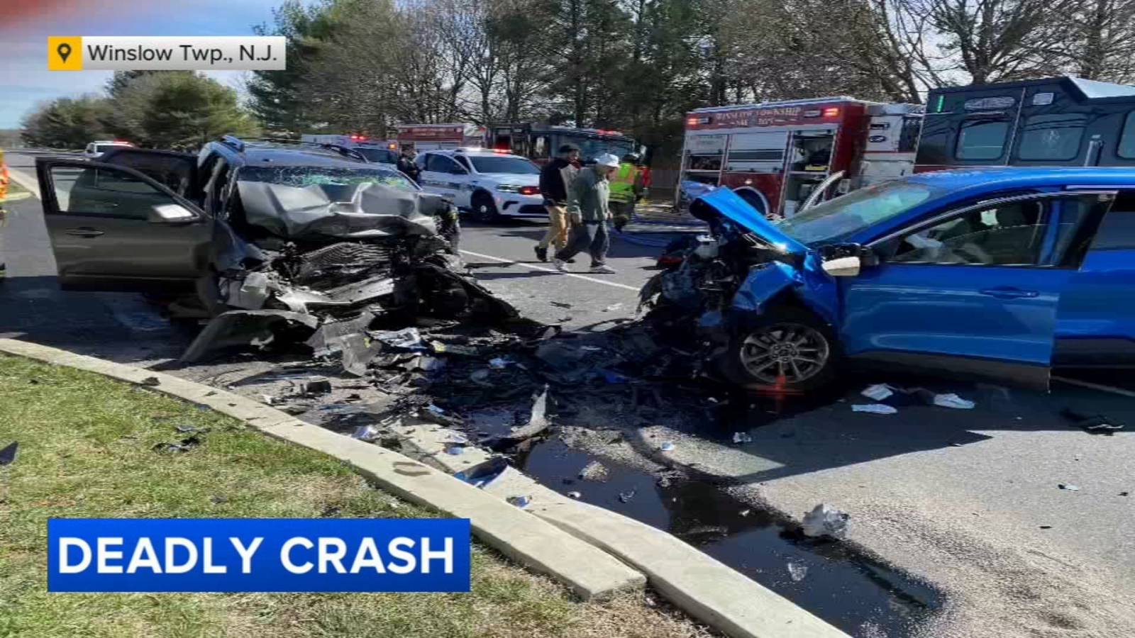 At least 1 dies, 5 others injured after crash on Sicklerville Road in ...