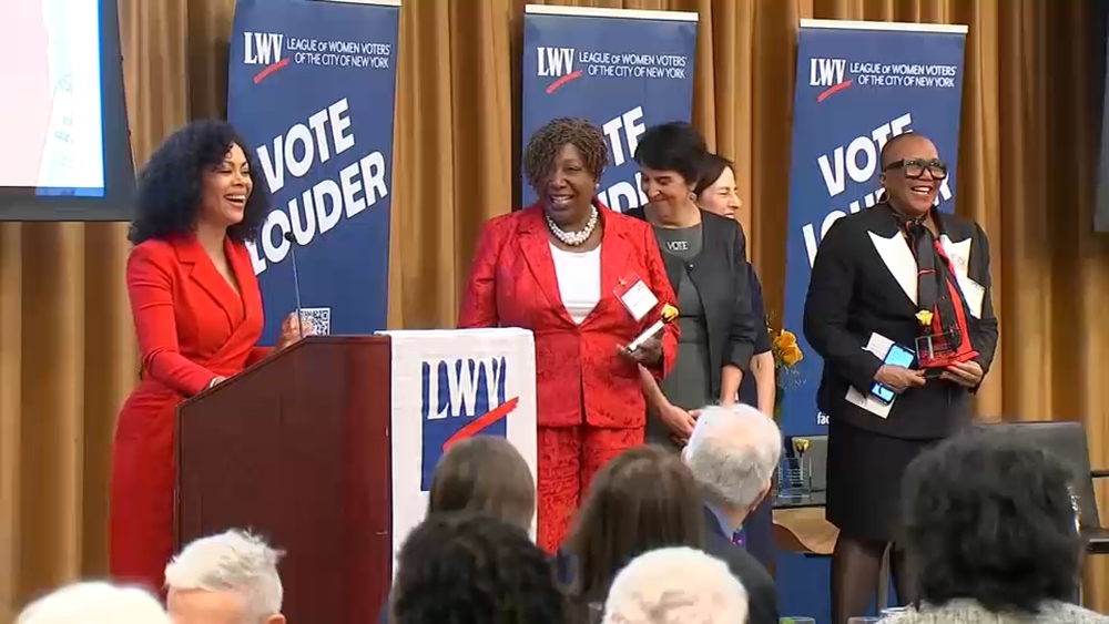 League of Women Voters hands out tribute awards