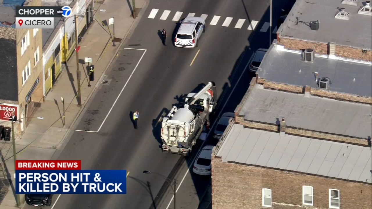 Pedestrian killed in crash in Cicero: officials