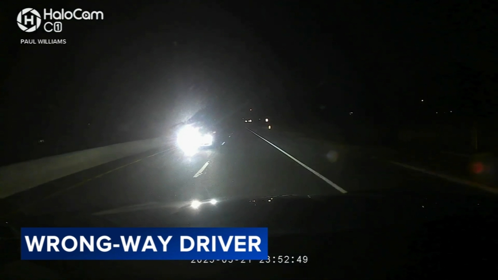 Video captures wrong-way driver before Brick Township, NJ crash - 6abc ...
