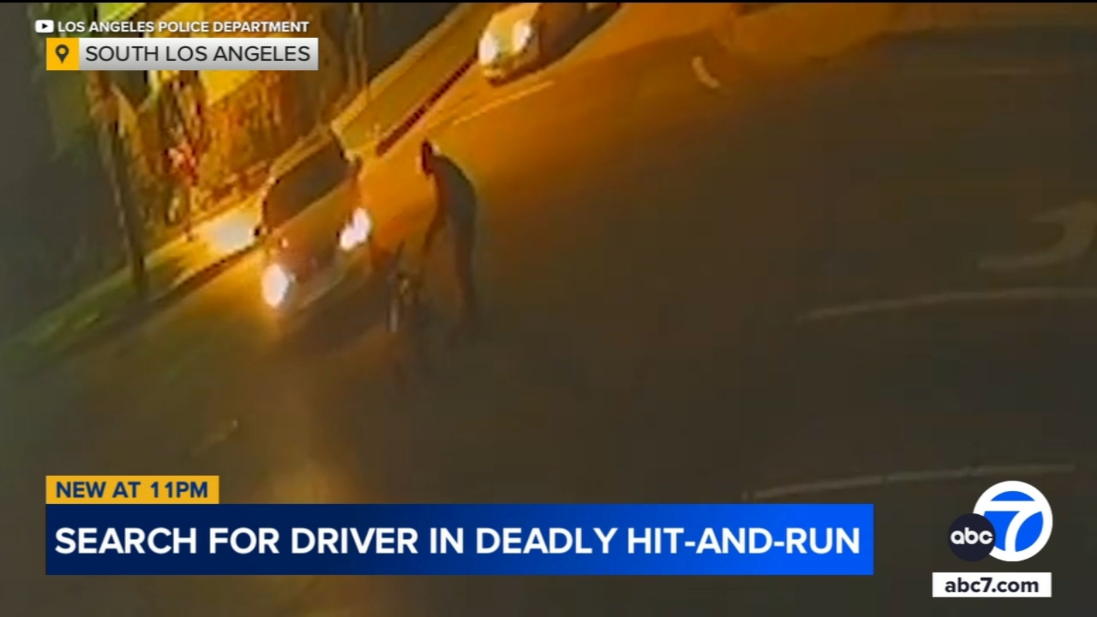 Police searching for driver involved in deadly South LA hit-and-run ...