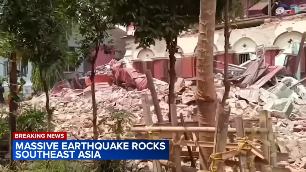 Powerful earthquake rocks Myanmar, Thailand; more than 150 dead