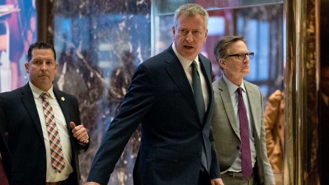 De Blasio meets with Trump, says 'many New Yorkers are fearful'
