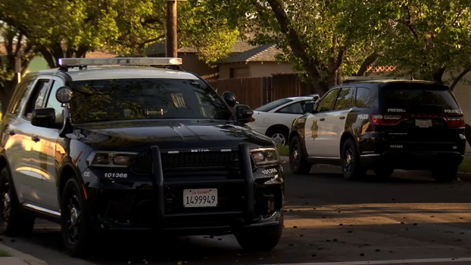 Family of 3 hospitalized after being hit by car in central Fresno, police say