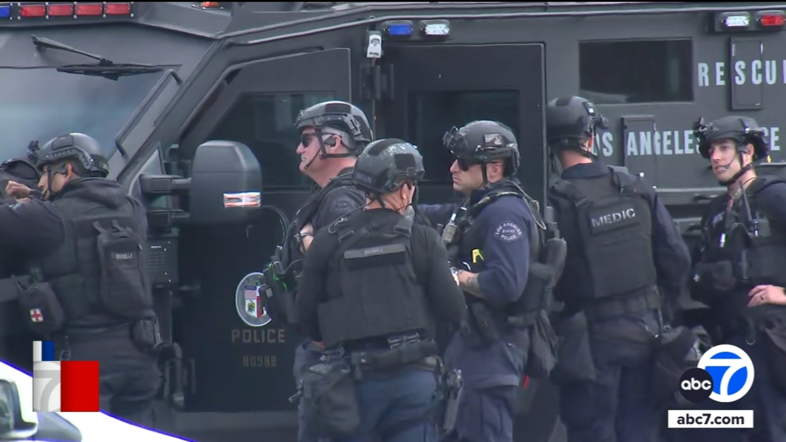 Armed robbery suspect in custody after hours-long standoff with ...