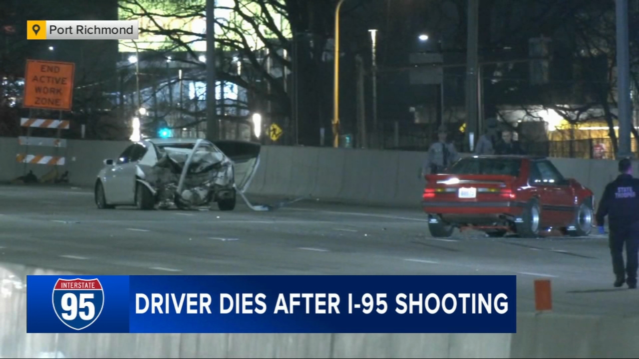 Man dies after being shot on Interstate 95 in the Port Richmond section of Philadelphia