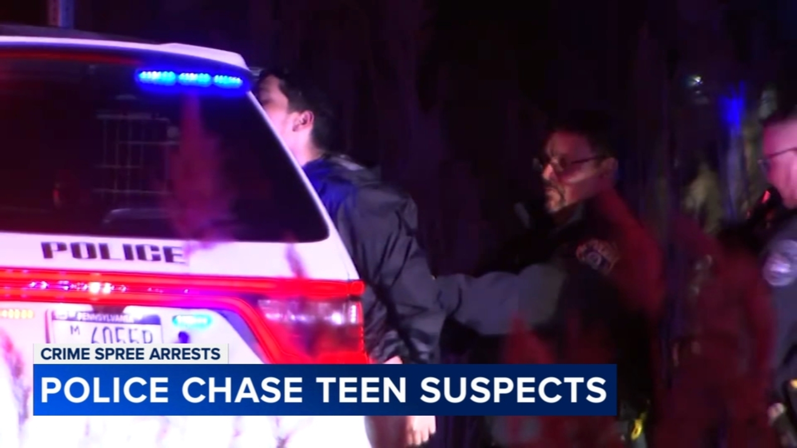 4 in custody after police chase in Upper Darby ends with crash - 6abc ...