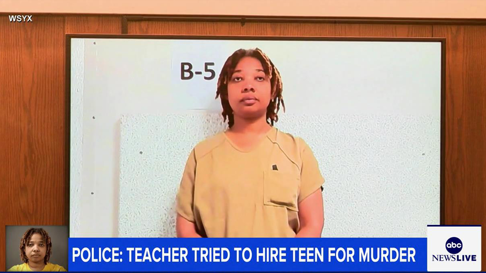 Ohio high school staffer allegedly asked student to kill her husband for $2,000