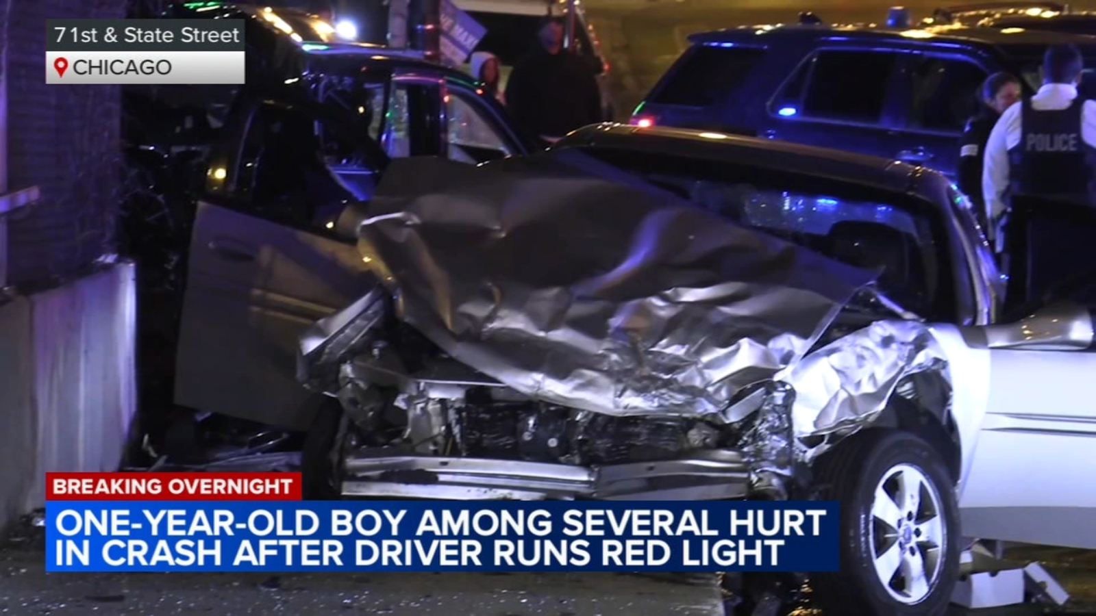 1-year-old boy among 4 injured in Greater Grand Crossing crash at 71st ...