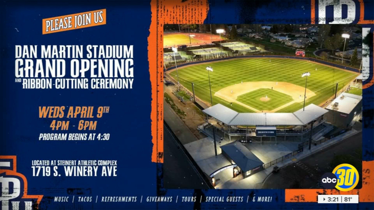 Fresno Pacific University celebrates grand opening of new baseball stadium
