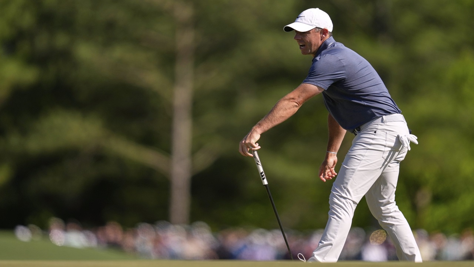 Rory McIlroy wins the Masters, beating Justin Rose on the first hole of a playoff
