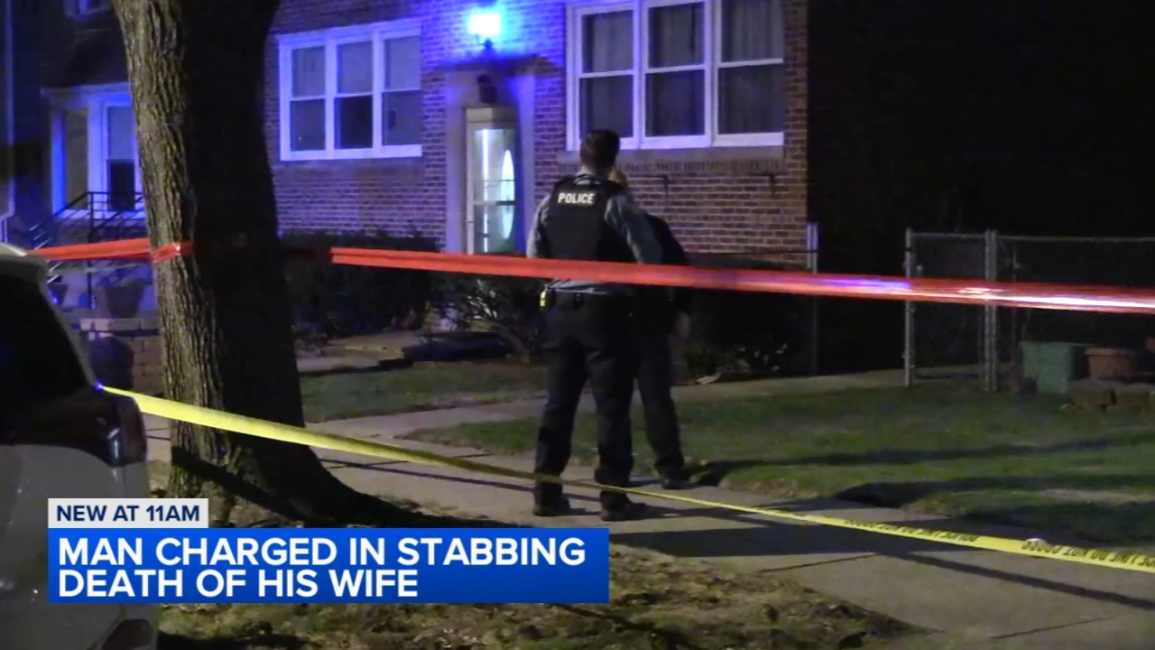 Man charged in stabbing wife to death on NW Side, police report says