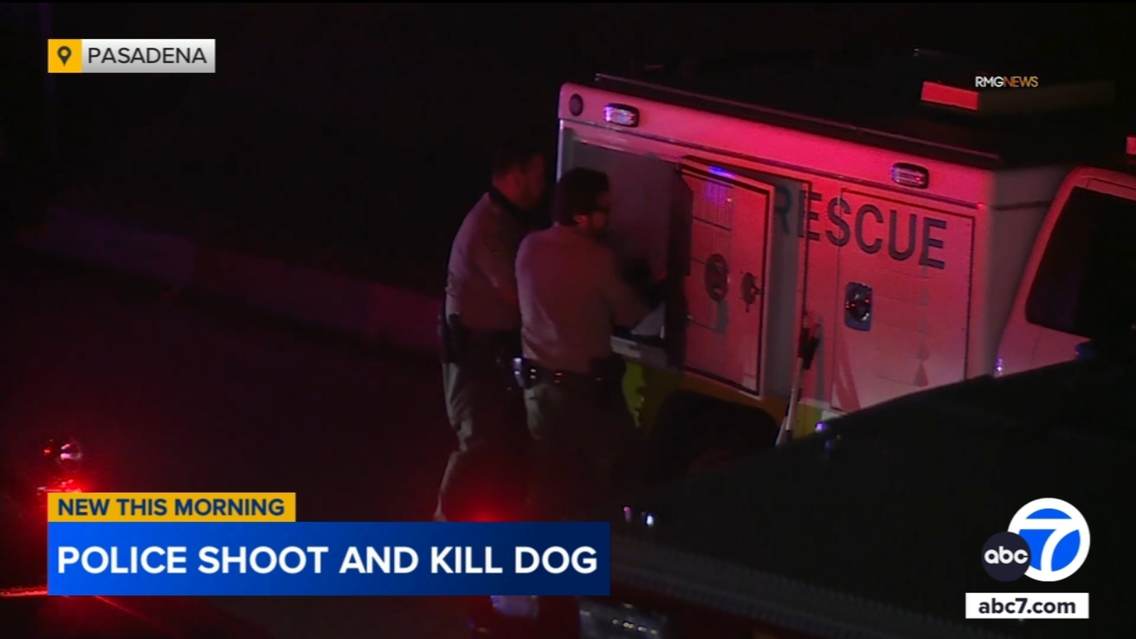 Police officer shoots, kills dog in Pasadena - ABC7 Los Angeles