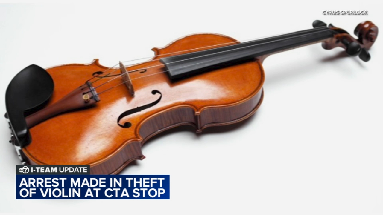 Man charged after expensive violin stolen on CTA Blue Line: CPD