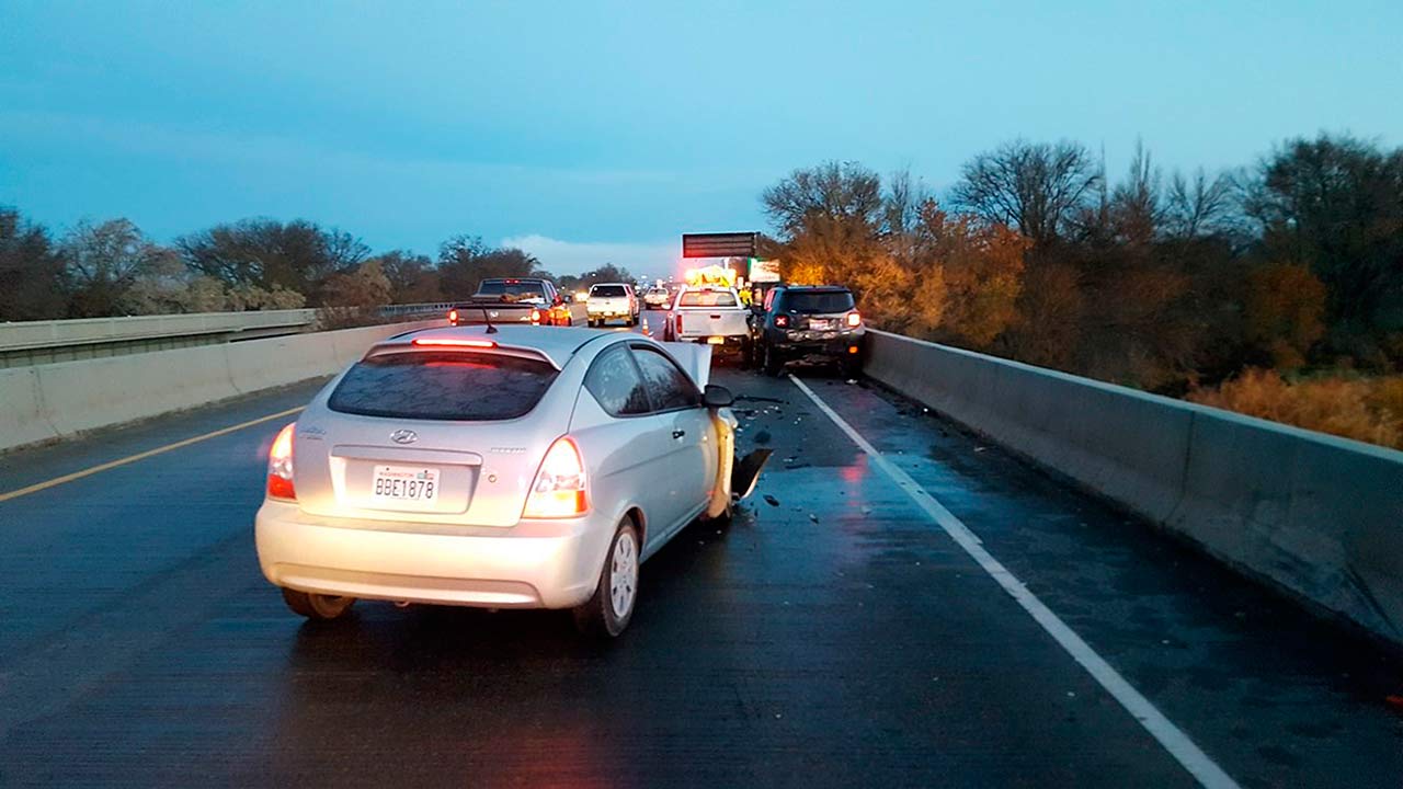 Idaho man hit by car, falls 50 feet into icy river, survives