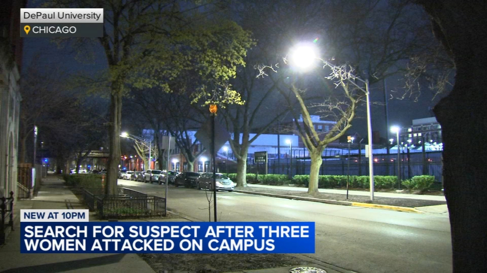 Chicago crime: Police searching for suspect after 3 women attacked on DePaul University campus in Lincoln Park - ABC7 Chicago
