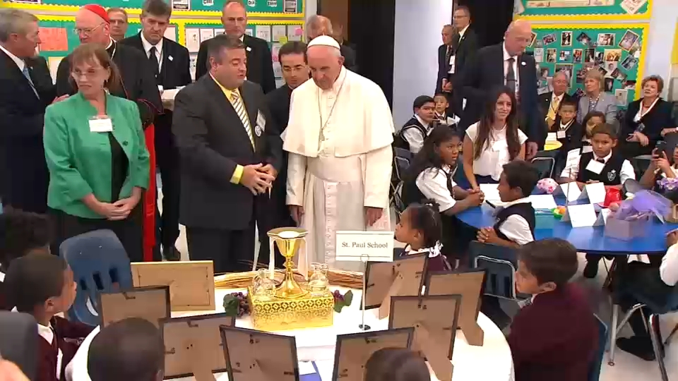 East Harlem school reflects on impact Pope Francis left after 2015 visit