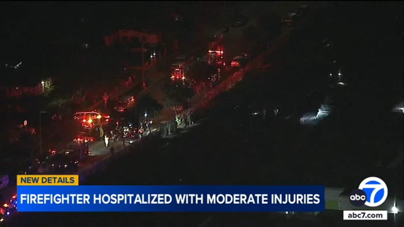 Firefighter injured while on duty in Pico Rivera - ABC7 Los Angeles