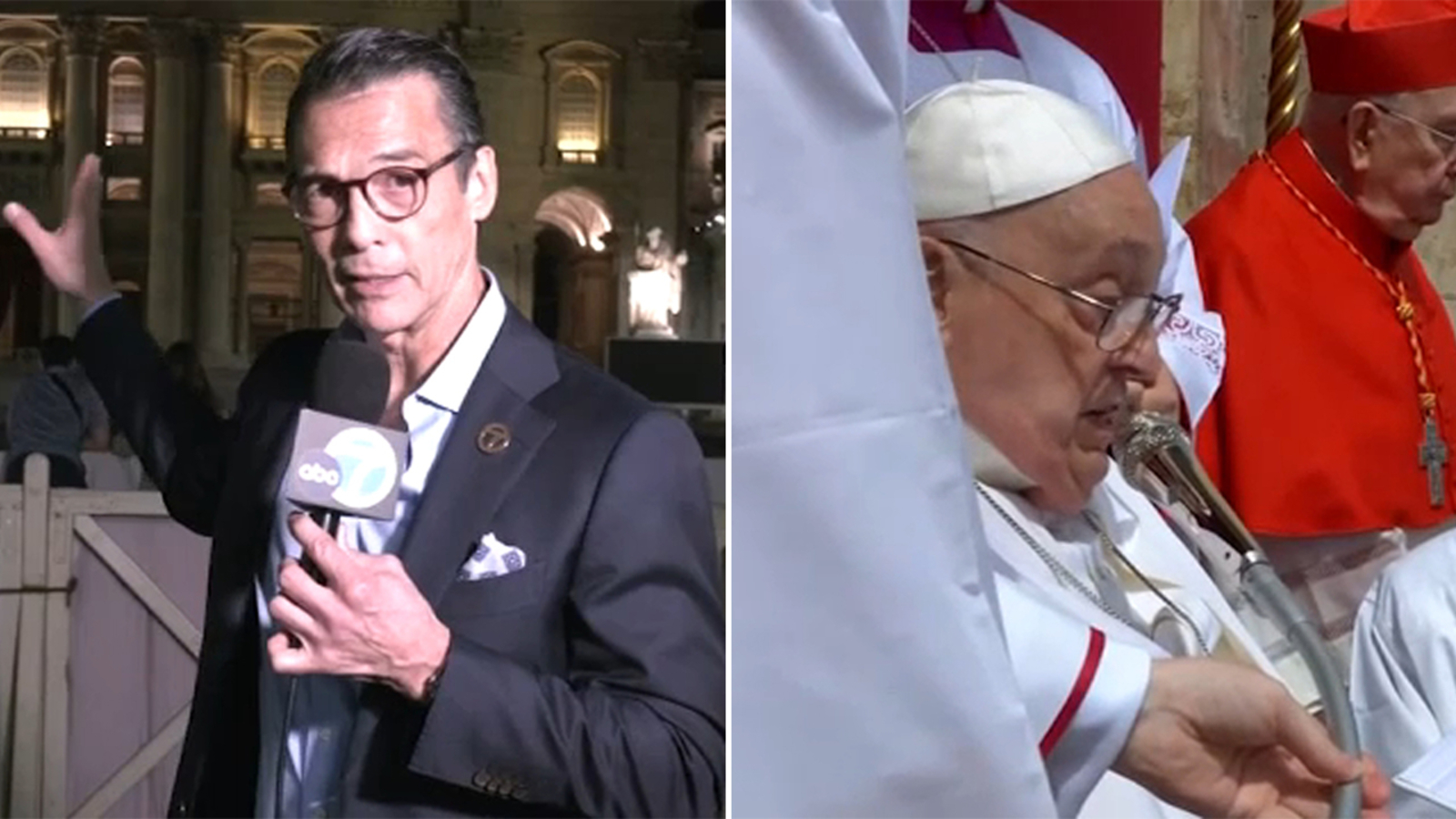 Pope Francis death: ABC7's David Ono reports from Rome as Cardinals set ...
