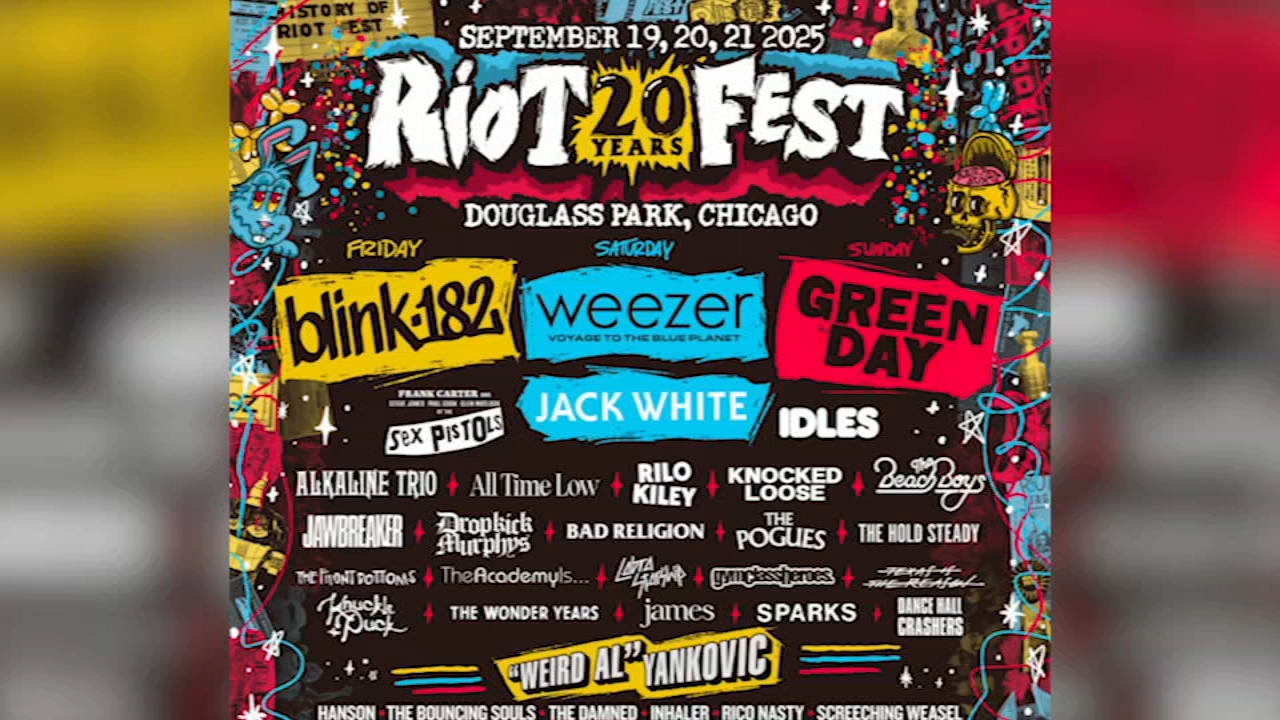 
Riot Fest 2025 announces full lineup