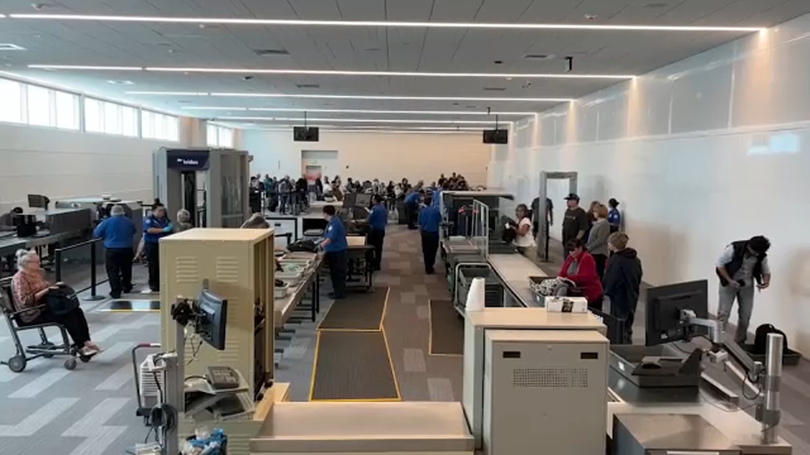 Fresno Yosemite International Airport unveils new security checkpoint as expansion continues