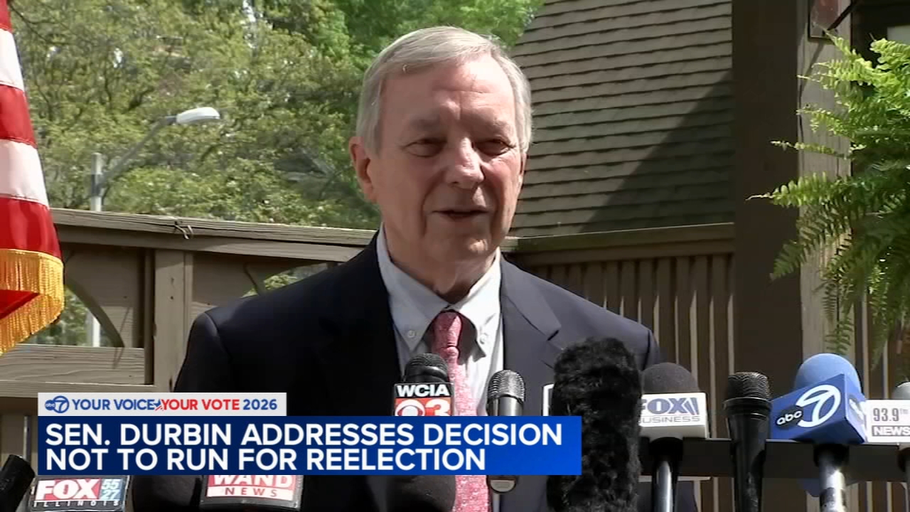Sen. Durbin to retire, says he does not plan on any endorsements