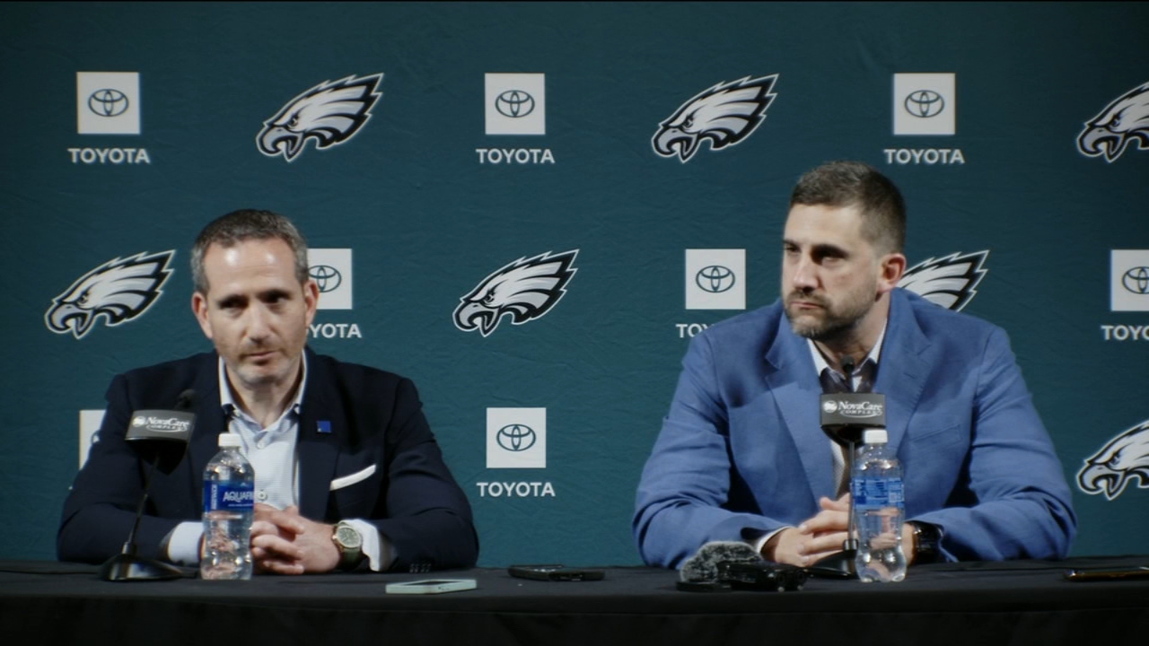 Howie Roseman, Nick Sirianni discuss round 1 of NFL Draft
