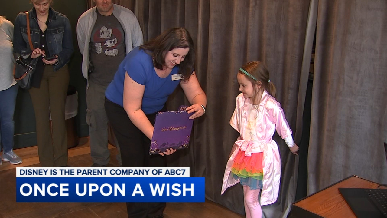 7-year-old Chicago girl invited to Disney's Once Upon A Wish Party
