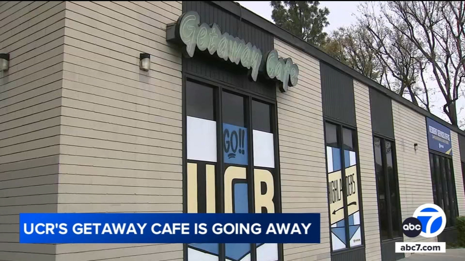 UCR's popular Getaway Cafe set to permanently close after nearly 30 years in business