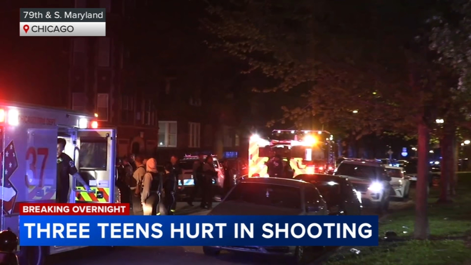 Chicago shooting: 3 teens shot on Maryland Avenue in East Chatham ...