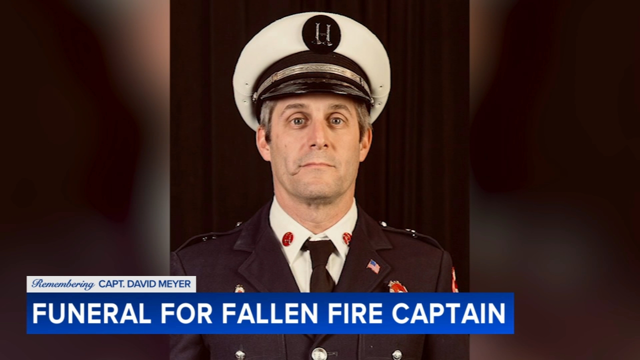 Fallen CFD Capt. David Meyer remembered for service during funeral