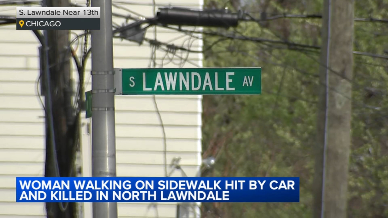Woman killed after driver strikes curb on West Side, CPD