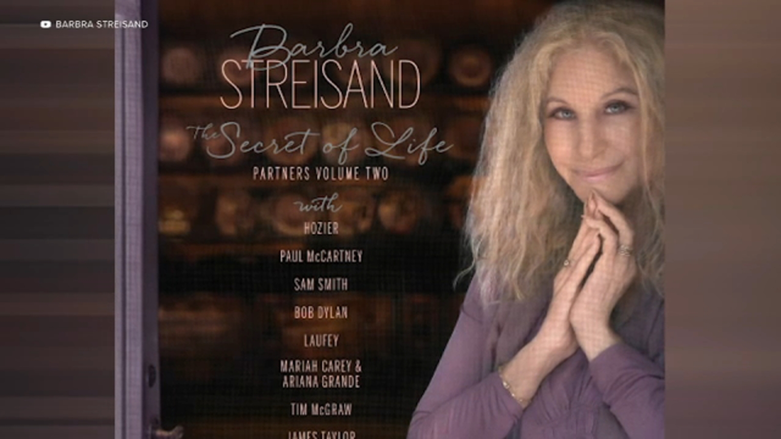 Barbra Streisand announces new duets album with Paul McCartney, Bob Dylan, Mariah Carey and more