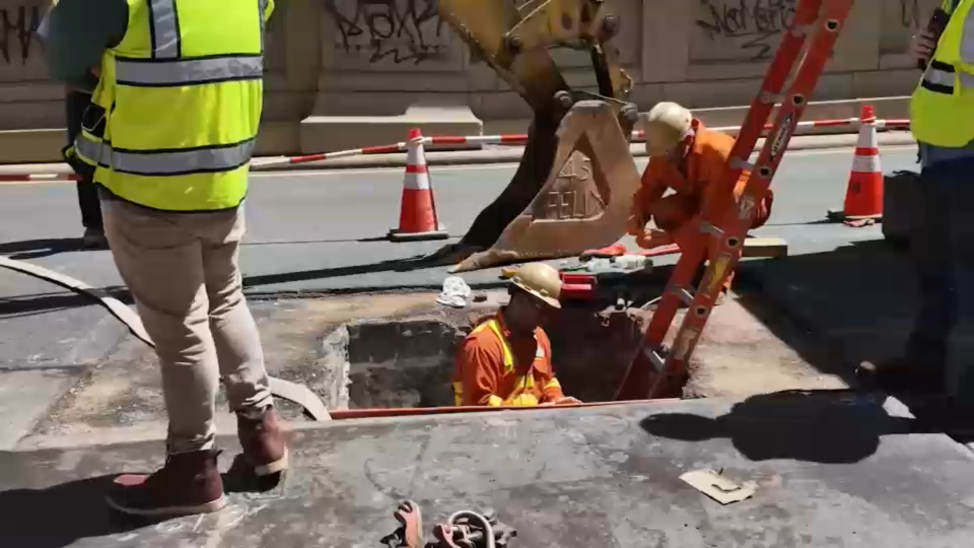 High-pressure gas leak forces evacuations in Morningside Heights