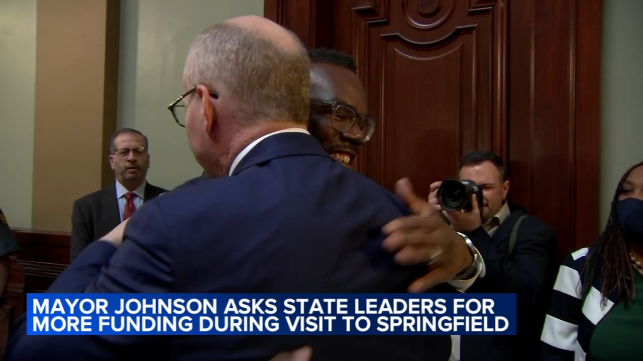 Johnson meets with Pritzker, others in Springfield over funding asks