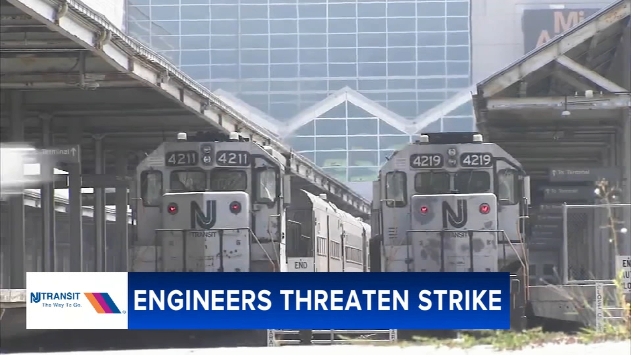 NJ Transit warns commuters to prepare as engineers' strike looms