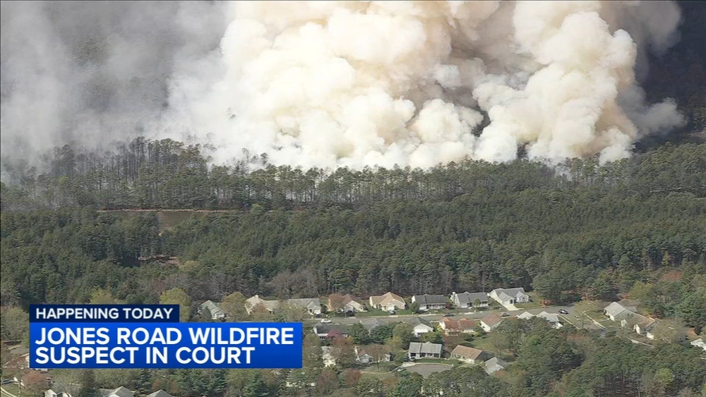 Jones Road Wildfire in Ocean County, NJ, now 80% contained; suspect expected in court