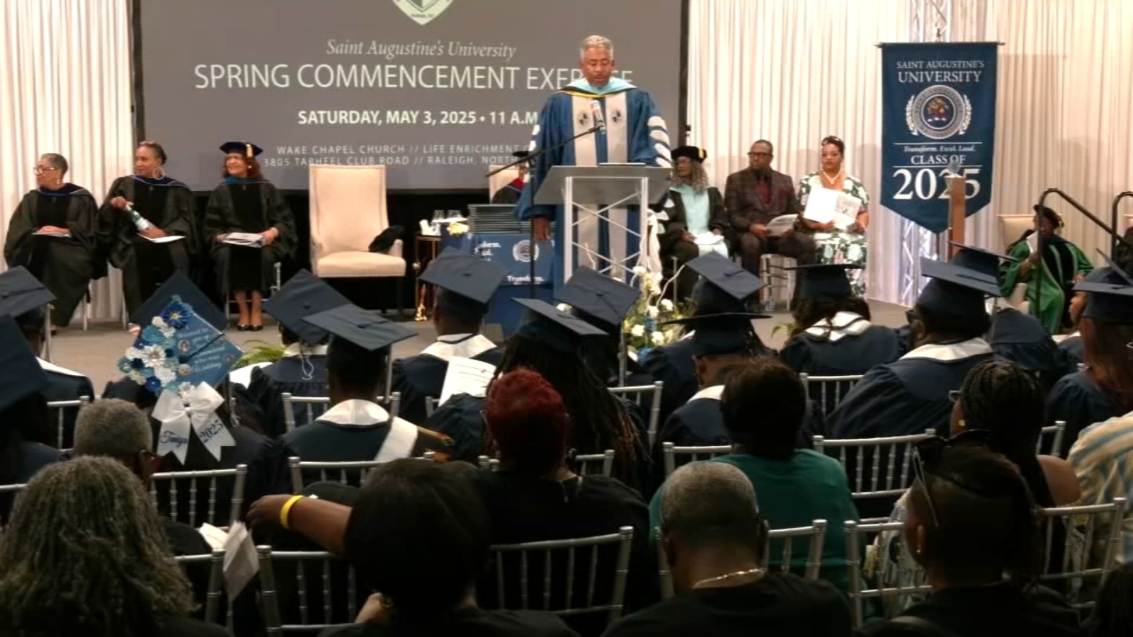 St. Aug's commencement | 25 Saint Augustine's University seniors ...